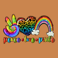 Peace Love Pride Heavyweight Hoodie | Teevron