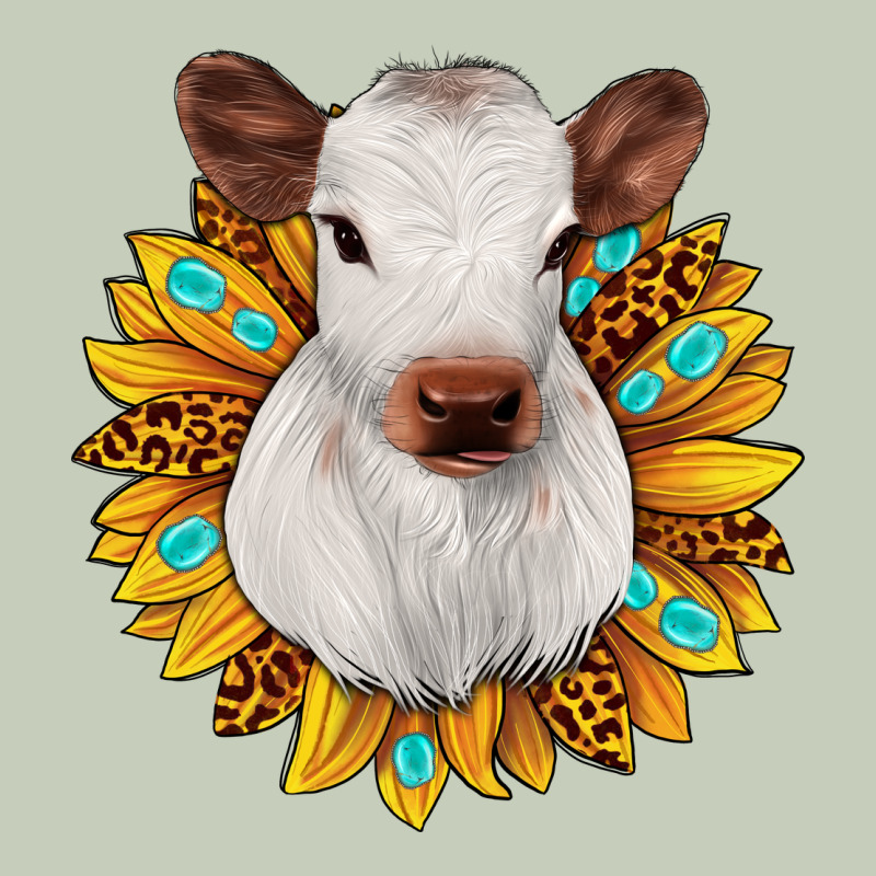 Sunflower Heifer Ladies Tee by JahusDesignShop | Teevron