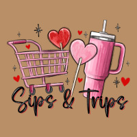 Sips & Trips Target Inspired Stanley Vintage Hoodie | Teevron