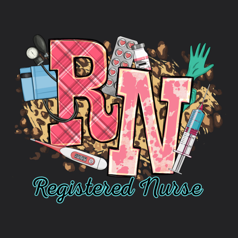 Rn Registered Nurse Western Vintage Tee by NancyCooperArtShop | Teevron