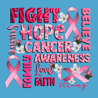 Cancer Awareness Fight Believe Hope Survive Premium Hoodie | Teevron
