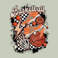 Checkered Retro Basketball Classic Tee | Teevron