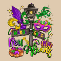 New Orleans Mardi Gras Heavyweight Sweatshirt | Teevron