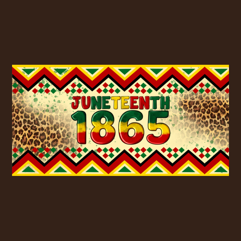 Juneteenth 1865 Leopard Licence Plate Template Heavy Core Tee by Artiststas | Teevron