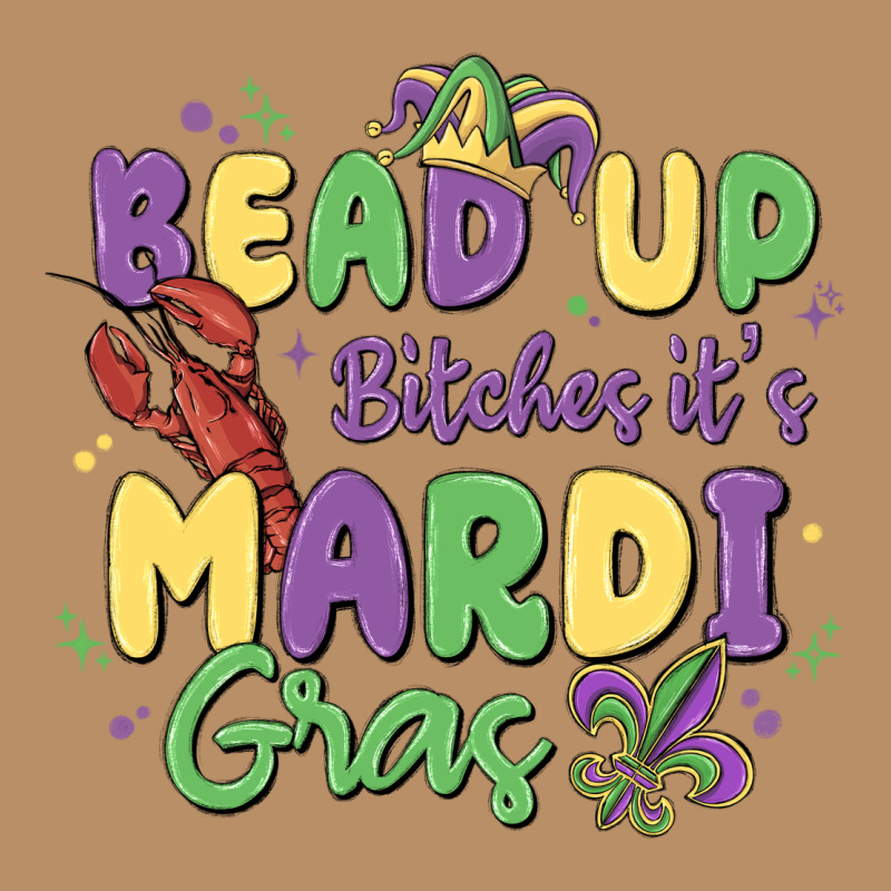 Bead Up Bitches It's Mardi Gras Vintage Hoodie by MaliasSmallBusiness | Teevron
