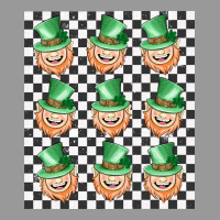 Boujee Checker Board Leprechaun Vintage Hoodie | Teevron
