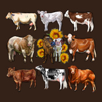 Western Cowsand Sunflowers Heavy Core Tee | Teevron