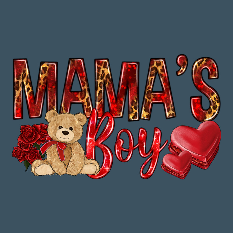 Mamas Boy With Leopard Urban Heavy Tee by NancyCooperArtShop | Teevron