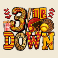 Three Up Three Down Softball Ladies Tee | Teevron