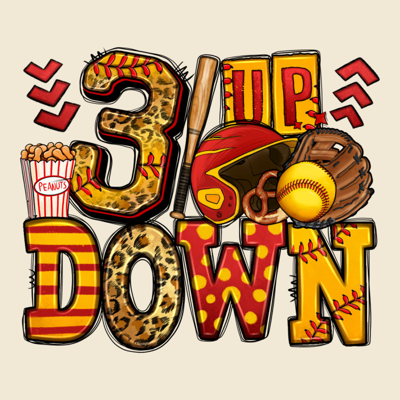Three Up Three Down Softball Ladies Tee by Jasminsmagicworld | Teevron