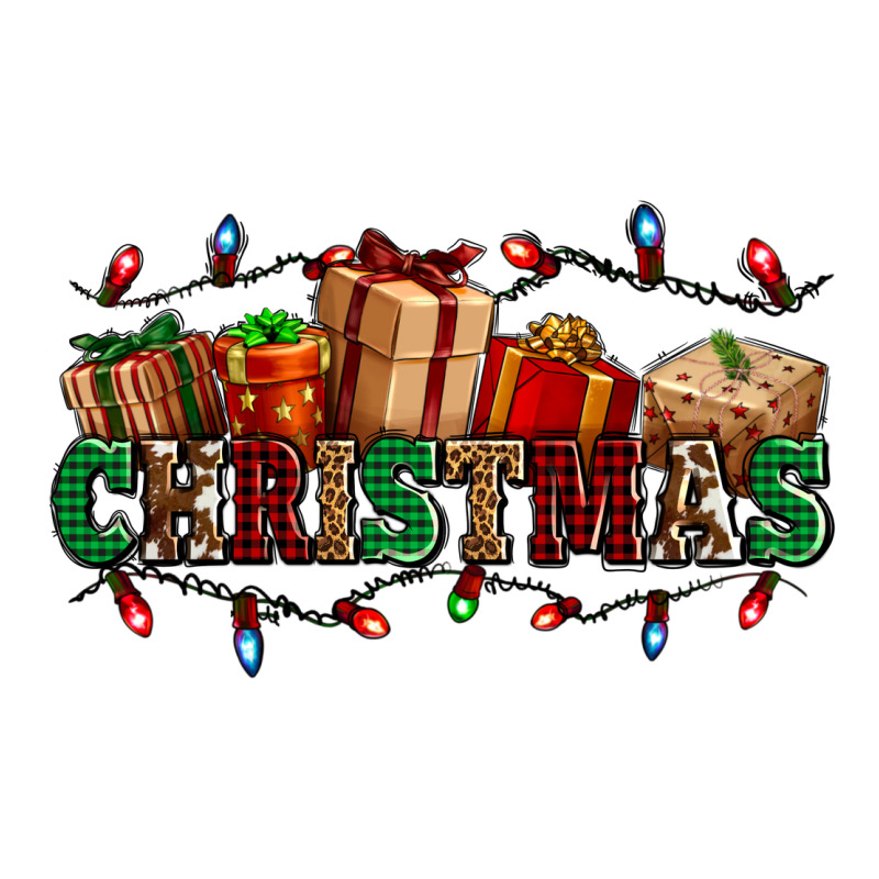 Western Christmas Gifts Ladies Tee by AdoDesignShop | Teevron