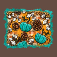Fall Pumpkin Distressed Background Long Sleeve Tee | Teevron