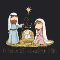 O Come Let Us Adore Him Vintage Tee | Teevron