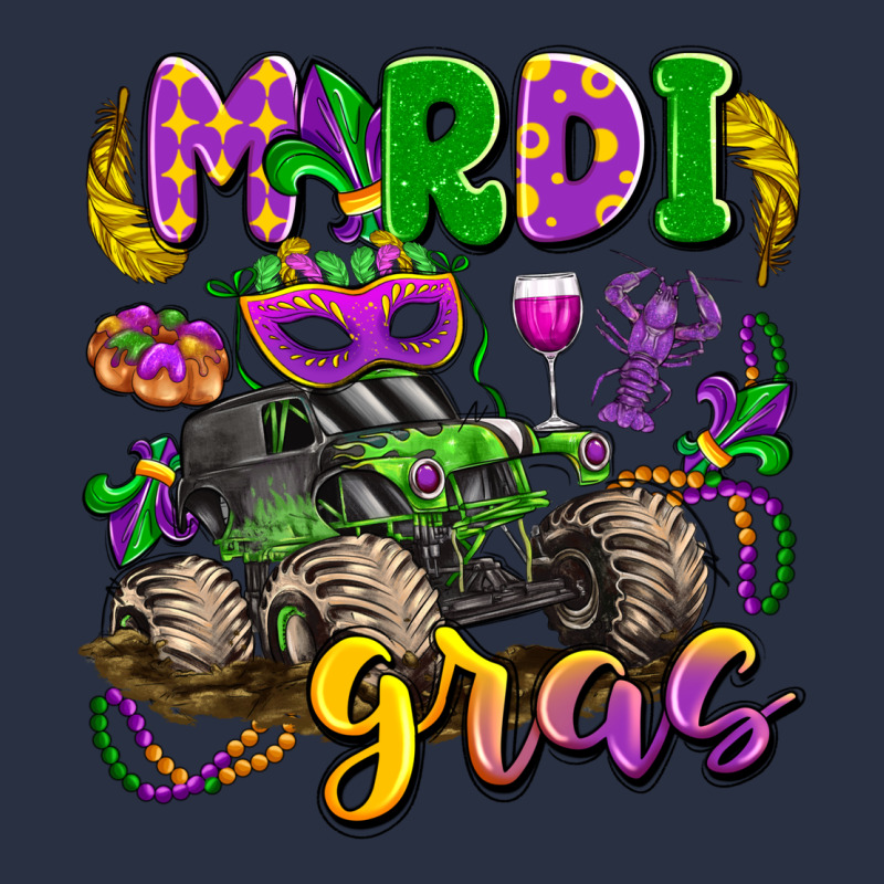 Mardi Gras Monster Truck Heavyweight Sweatshirt by LillyAllenDesigns | Teevron