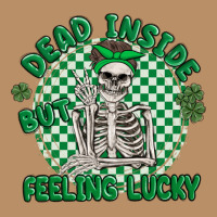 Dead Inside But Feeling Lucky Vintage Hoodie | Teevron