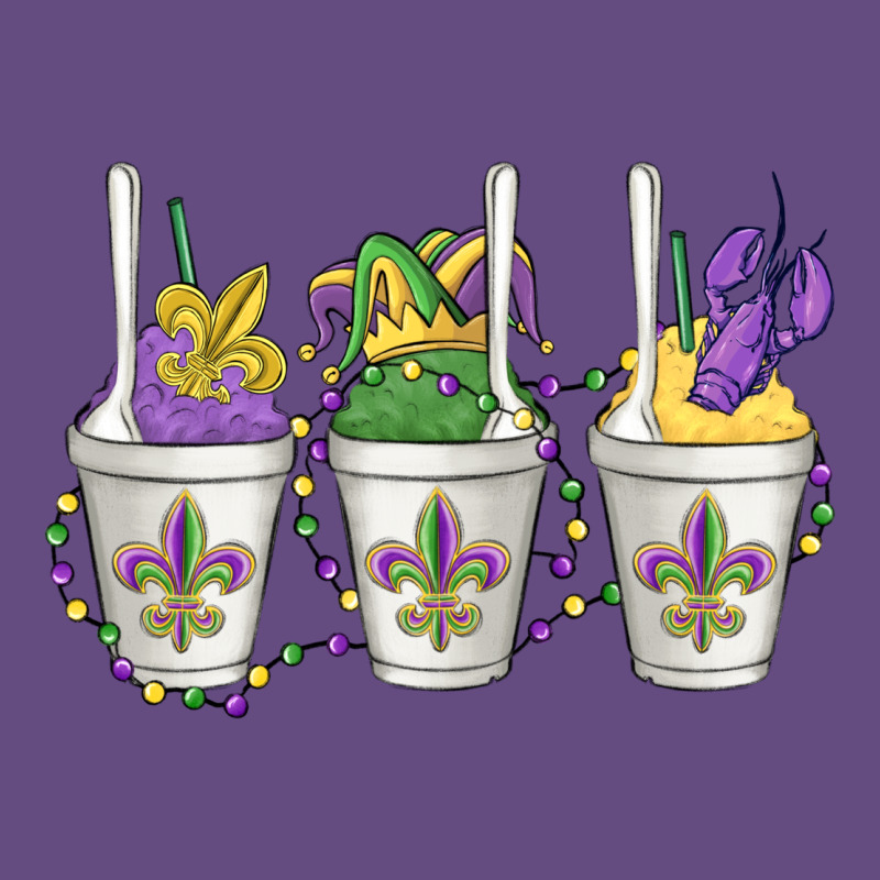Mardi Gras Snowballs Vintage Hoodie by MaliasSmallBusiness | Teevron