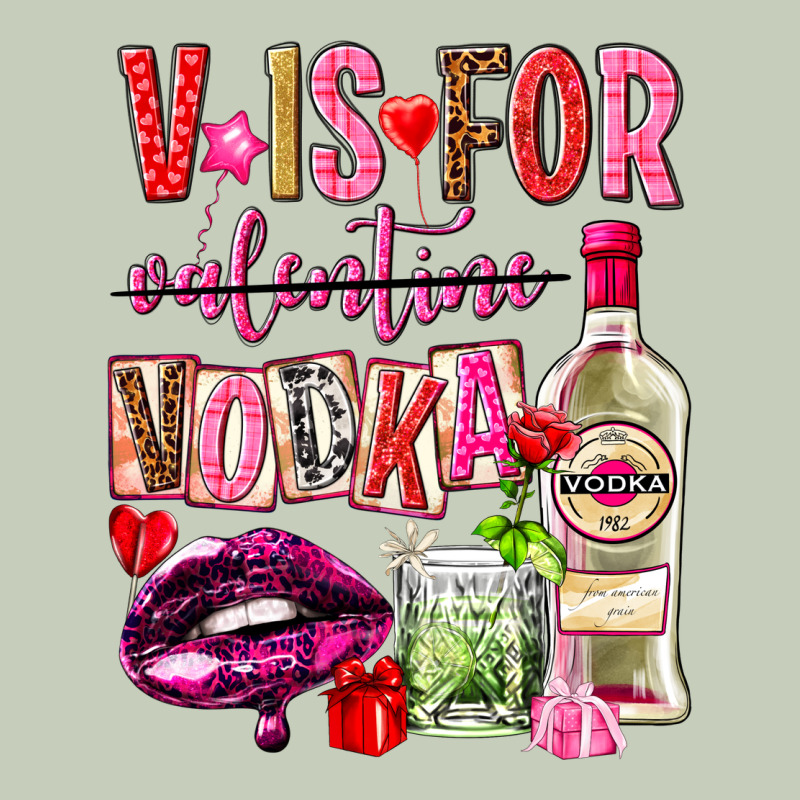 V Is For Vodka Classic Tee by NancyCooperArtShop | Teevron