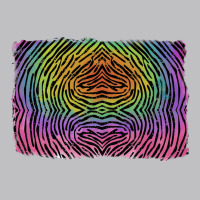 Colorful Zebra Background Classic Tee | Teevron
