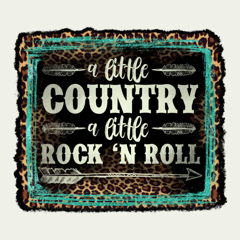 A Little Country A Little Rock N Roll Urban Heavy Tee by AdoDesignShop | Teevron