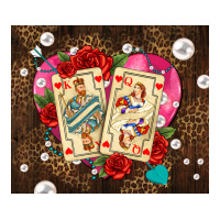 playing cards and pearls | Teevron