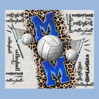 Volleyball Mom Blue Mother's Day Premium Hoodie | Teevron