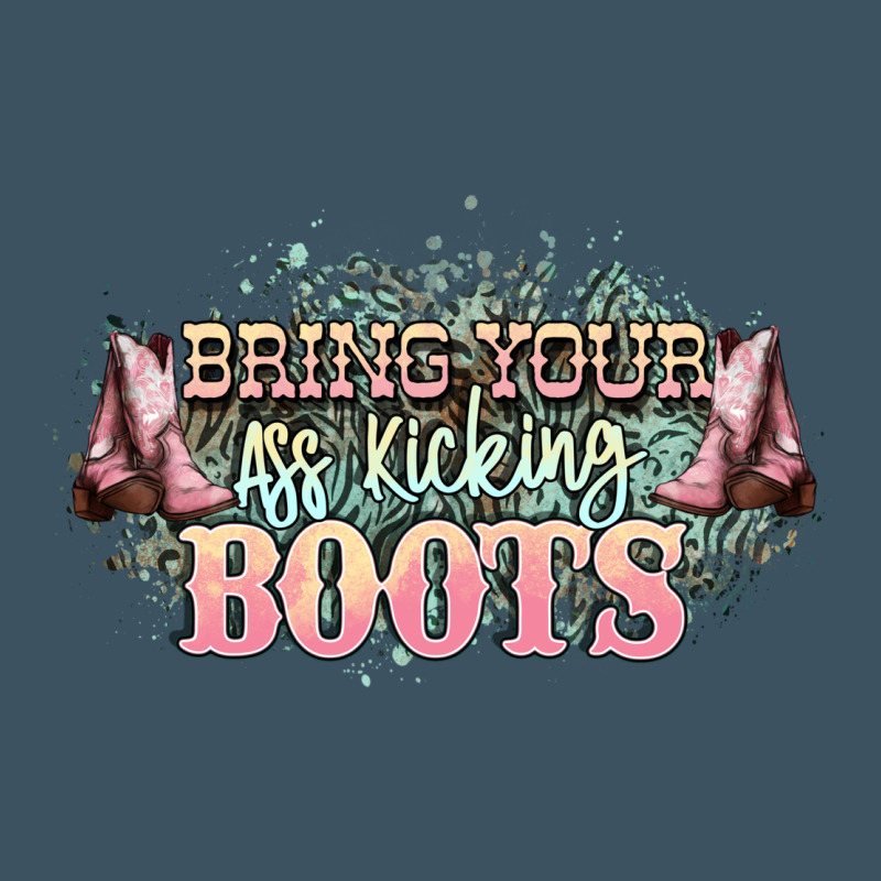 Bring Your Ass Kicking Boots Urban Heavy Tee by NancyCooperArtShop | Teevron