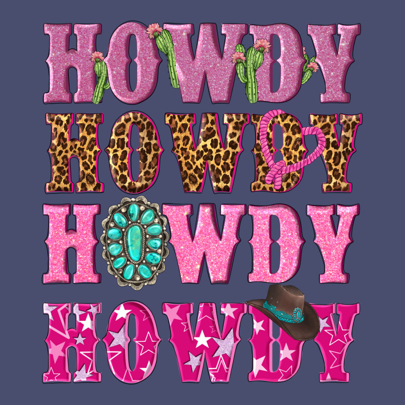 Pink Howdy Howdy Howdy Vintage Tee by NancyCooperArtShop | Teevron