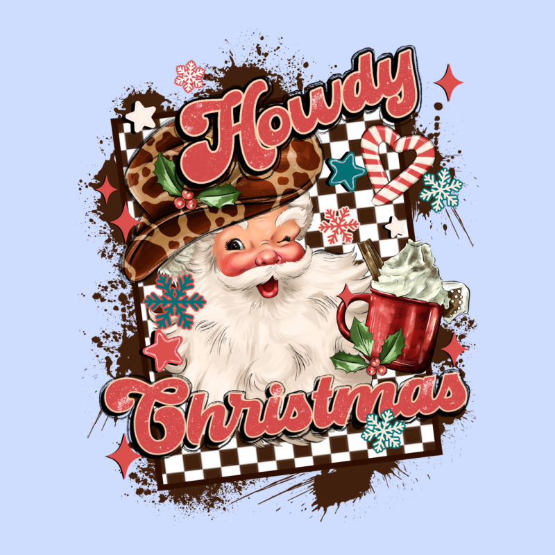 Western Howdy Christmas Urban Heavy Tee by MaliasSmallBusiness | Teevron