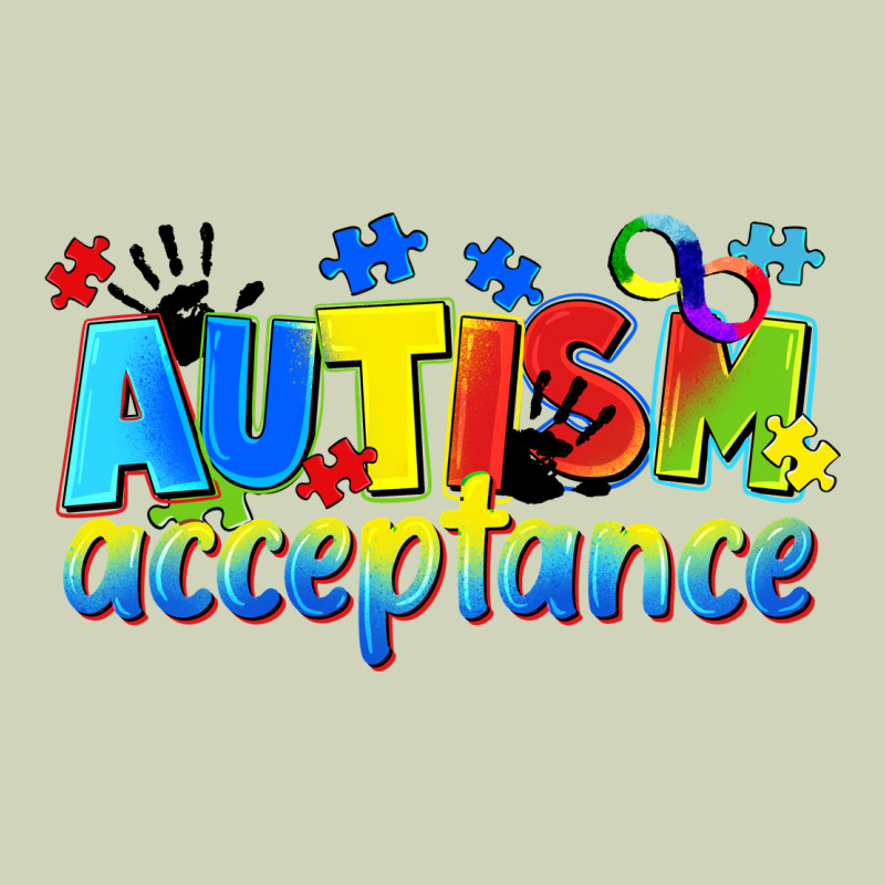 Autism Acceptance Heavyweight Hoodie by CowGirlArtShop | Teevron