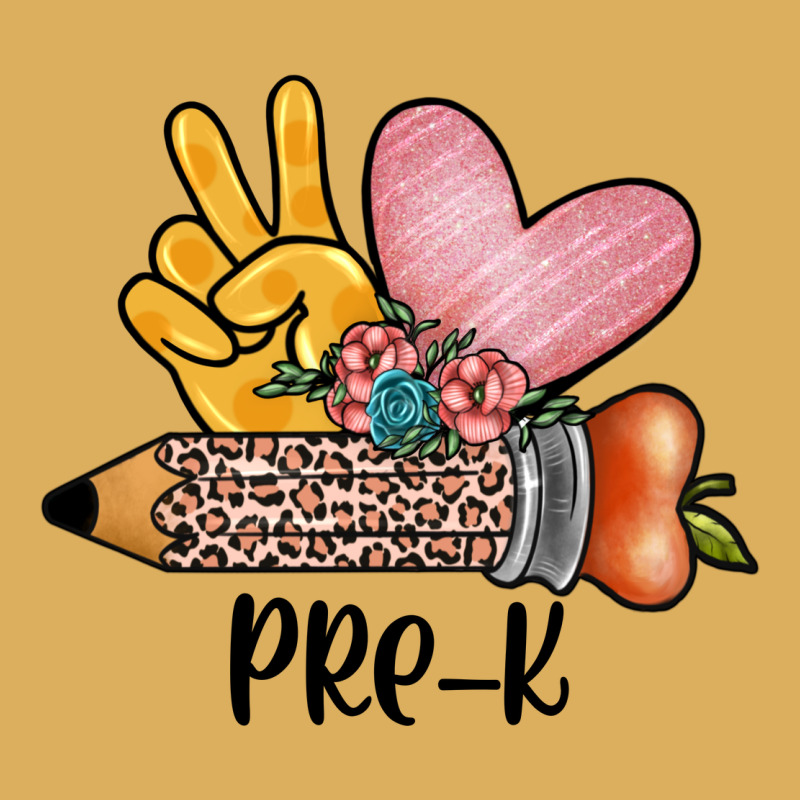 Peace Love Pre K Premium Hoodie by JahusDesignShop | Teevron