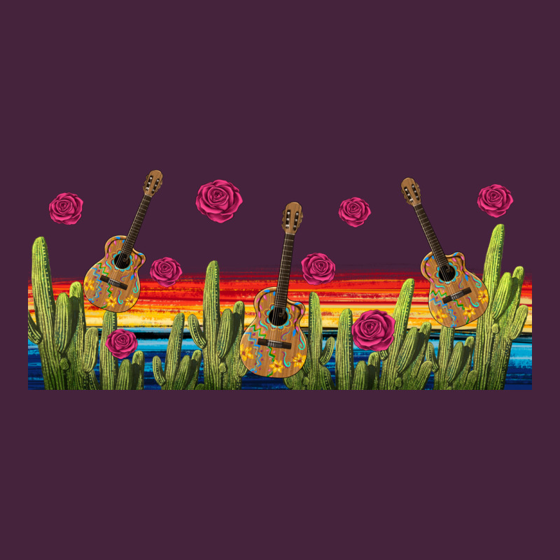 Mexican Sombrero Guitar Libbey Glass Premium Tee by BundleAndBundleShop | Teevron