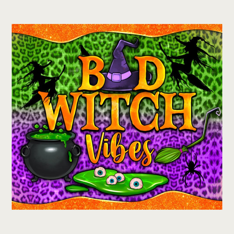 Bad Witch Vibes Zipper Hoodie by NancyCooperArtShop | Teevron