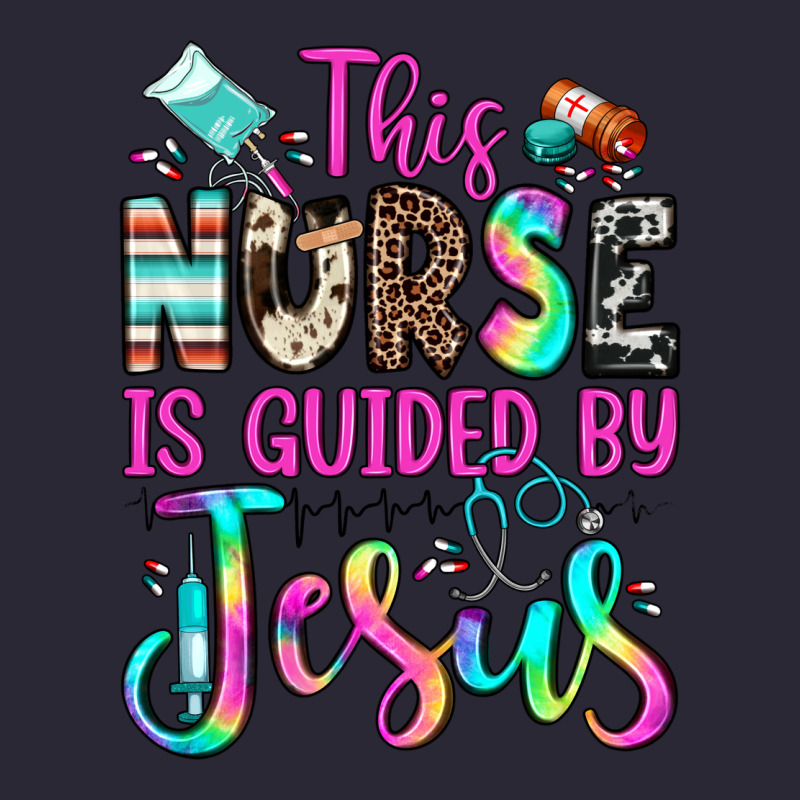 This Nurse Is Guided By Jesus Vintage Tee by JahusDesignShop | Teevron