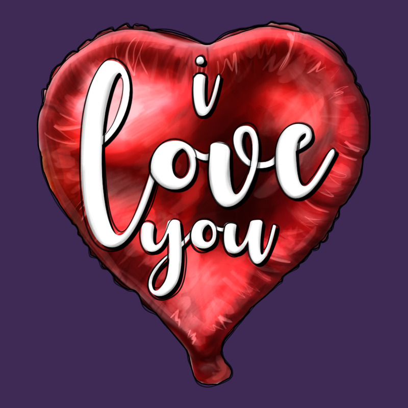 I Love You Heart Balloon Valentine's Day Premium Hoodie by HowdyJamesFarm | Teevron