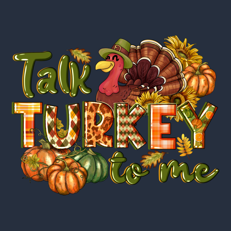Talk Turkey To Me Thanksgiving P Zipper Hoodie by NancyCooperArtShop | Teevron