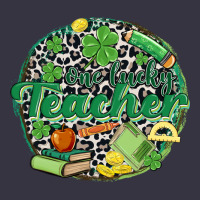 One Lucky Teacher Vintage Hoodie | Teevron