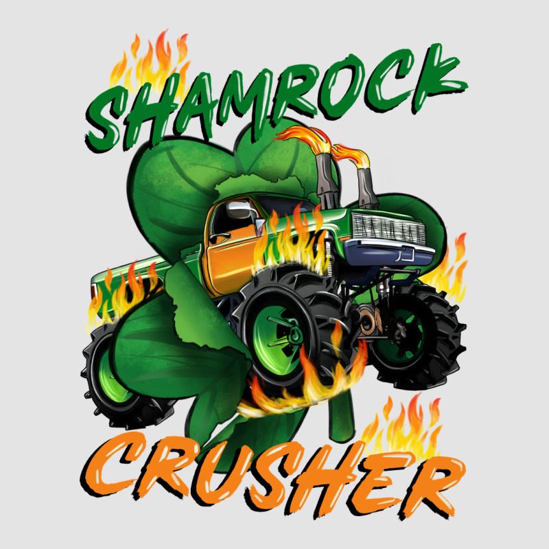 Shamrock Crusher St. Patrick's Day Premium Sweatshirt by CowGirlArtShop | Teevron