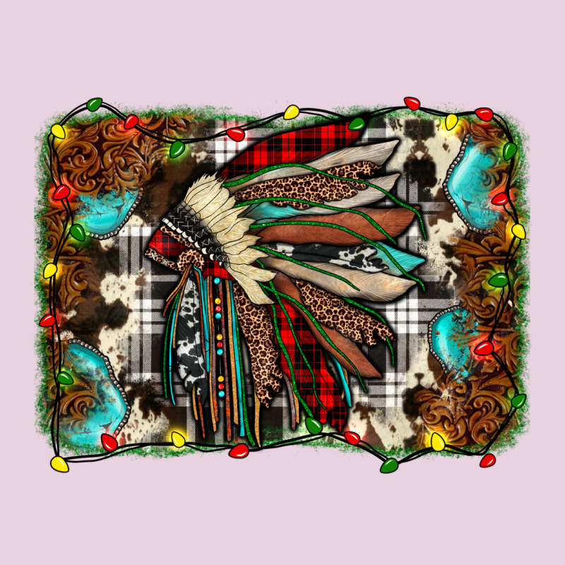Christmas Indian Headdress Ladies Tee by JahusDesignShop | Teevron
