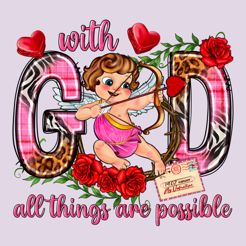 With God All Things Are Possible Classic Tee by NancyCooperArtShop | Teevron