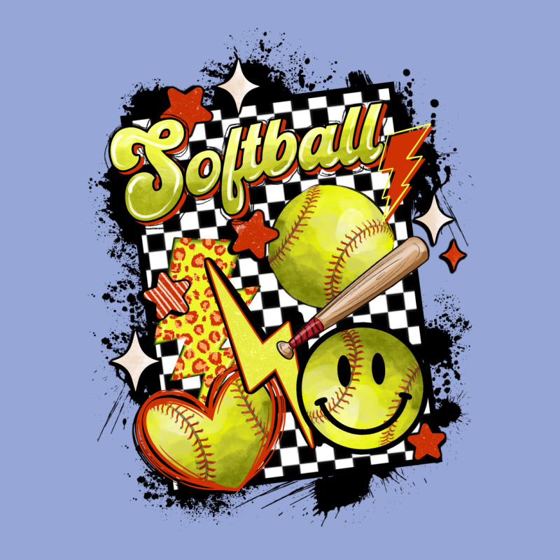 Vintage Softball Classic Tee by MaliasSmallBusiness | Teevron