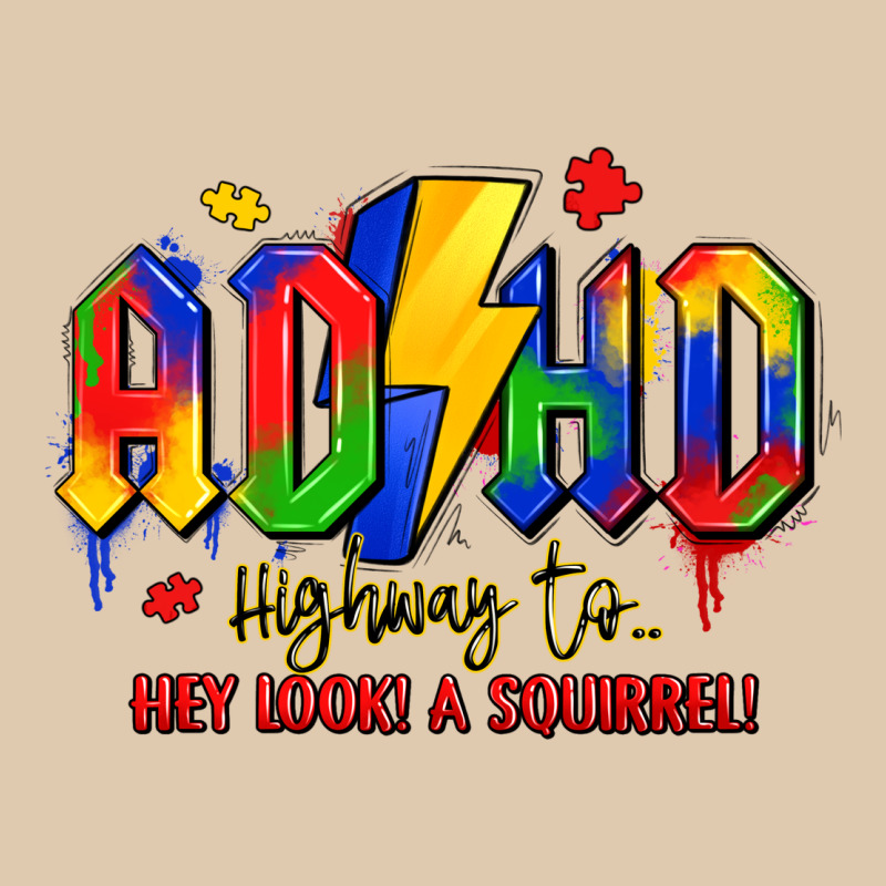 Adhd Awareness Heavyweight Sweatshirt by LillyAllenDesigns | Teevron