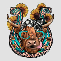 Highland Cow Horseshoe Premium Hoodie | Teevron