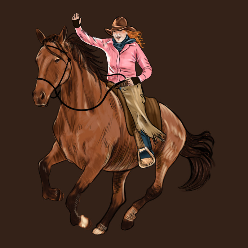 Cowgirl Heavy Core Tee by Artiststas | Teevron