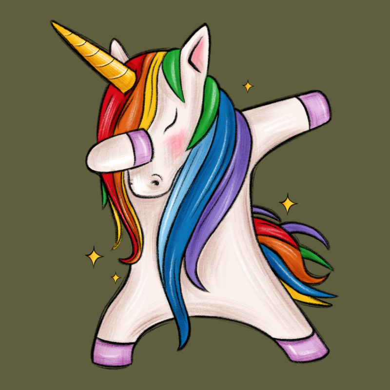 Dabbing Unicorn Vintage Tee by MaliasSmallBusiness | Teevron