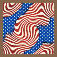 American Flag Seamless Pattern Premium Tee | Teevron