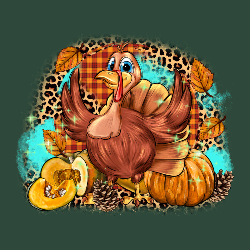 Turkey Pumpkins Zipper Hoodie by NancyCooperArtShop | Teevron