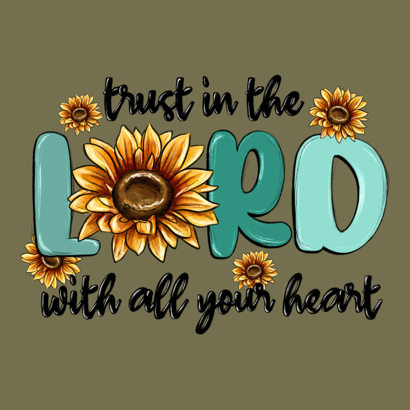 Trust In The Lord With All Your Heart Vintage Hoodie by MaliasSmallBusiness | Teevron