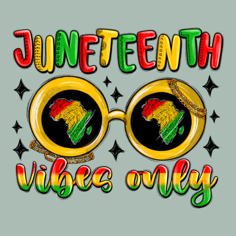Juneteenth Vibes Only Classic Tee by MaliasSmallBusiness | Teevron