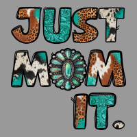 Just Mom It Cowhide Turquoise Vintage Hoodie | Teevron