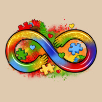 Infinity Symbol Autism Heavyweight Sweatshirt | Teevron